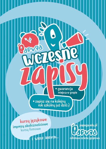 grafika dotycząca zapisów na zajęcia